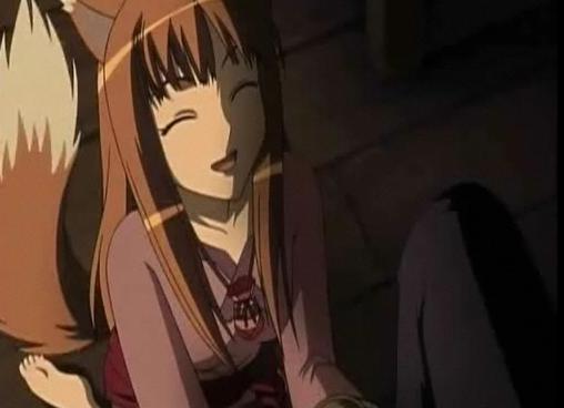 [Spice and Wolf] Holo waggling tail