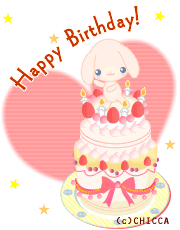 うさぎ誕生日2