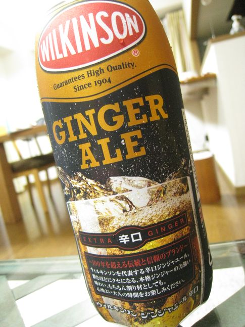 WILKINSONのジンジャーエールを飲んでみました in 九州福岡１