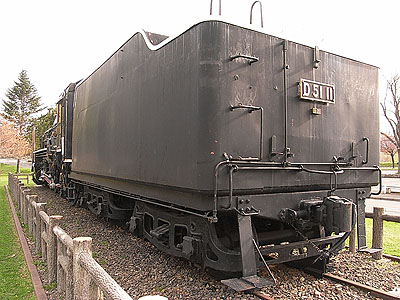 D51後ろからの全体像