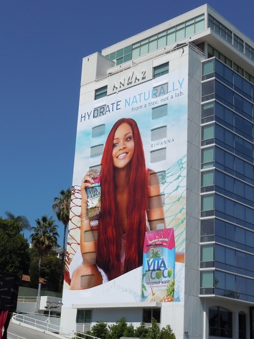Rihanna VitaCoco billboard