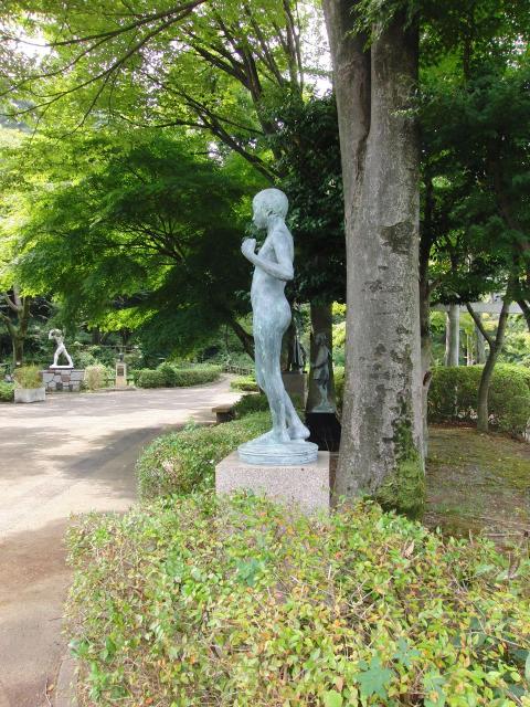 片倉城址公園彫像4561