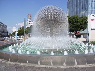 岡山駅前噴水