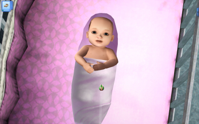 【シムズ3】赤ちゃんが生まれました
