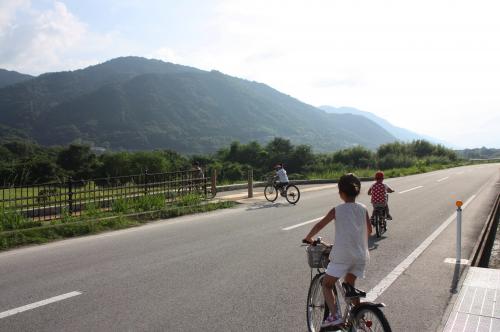 四国三郎の郷　サイクリング