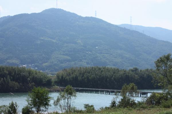 脇町潜水橋　2011.9