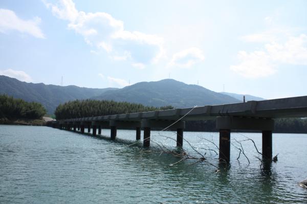 脇町潜水橋　2011.9