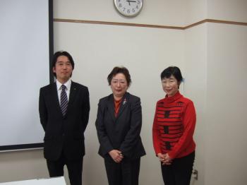市川市長選候補者 高橋亮平さんとネットの秋本市議と