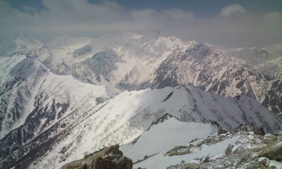 燕岳・大天井岳・常念岳・蝶ヶ岳 縦走