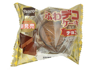 ふわデコケーキ　チョコ　敷島製パン