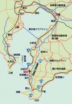 保田地図。