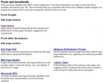 Tools and downloads