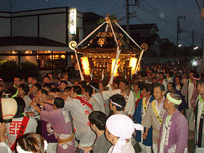 2011年　神奈川県平塚市　相模国府祭　四之宮 前鳥神社還御渡御