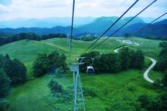 ゴンドラで森吉山登山