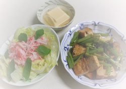 夕飯10.8.14