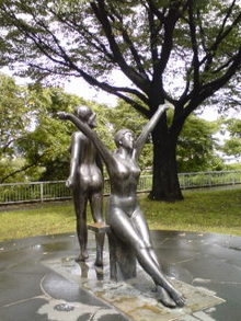 仙台西公園の彫刻２