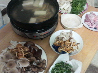 きのこ鍋 食材