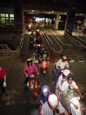 バイクも乗れます