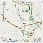 第13回雁坂峠越え秩父往還143km走後半地図