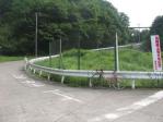 城山湖 雨降林道22%