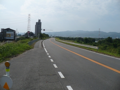 紀ノ川堤防沿い