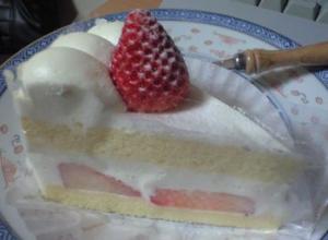 Chat noirのショートケーキ
