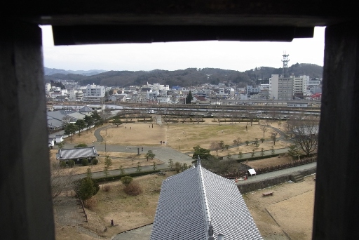 三重櫓からの眺望