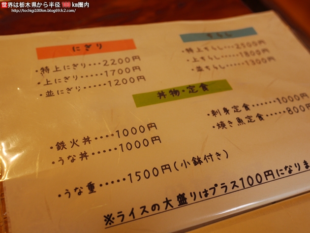武宮寿司 真岡市長田