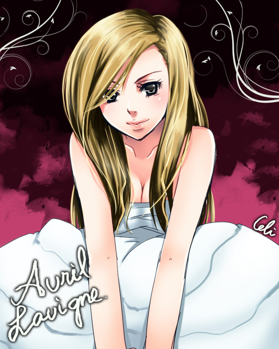 Avril Lavigne イラスト アヴリル・ラヴィーン グッバイ・ララバイ