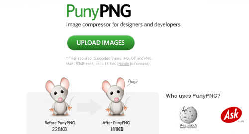PunyPNG - PNG Compression and Image Optimization - Gracepoint After Five
