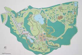 山形市野草園の地図