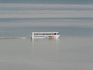 0609諏訪湖 (水陸両用バス)