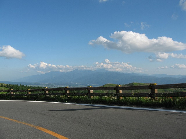 0629霧ケ峰道路と八島湿原 (甲斐駒ケ岳)